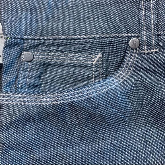 Hurley Low Rise Wide Leg Jeans Grey Size 5 - Picture 5 of 14